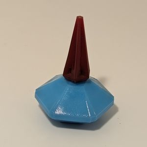 Vintage 1987 Cacharel Lou Lou Perfume Bottle Collectable